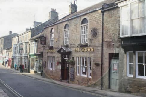 Pub The Crown Inn in pateley bridge