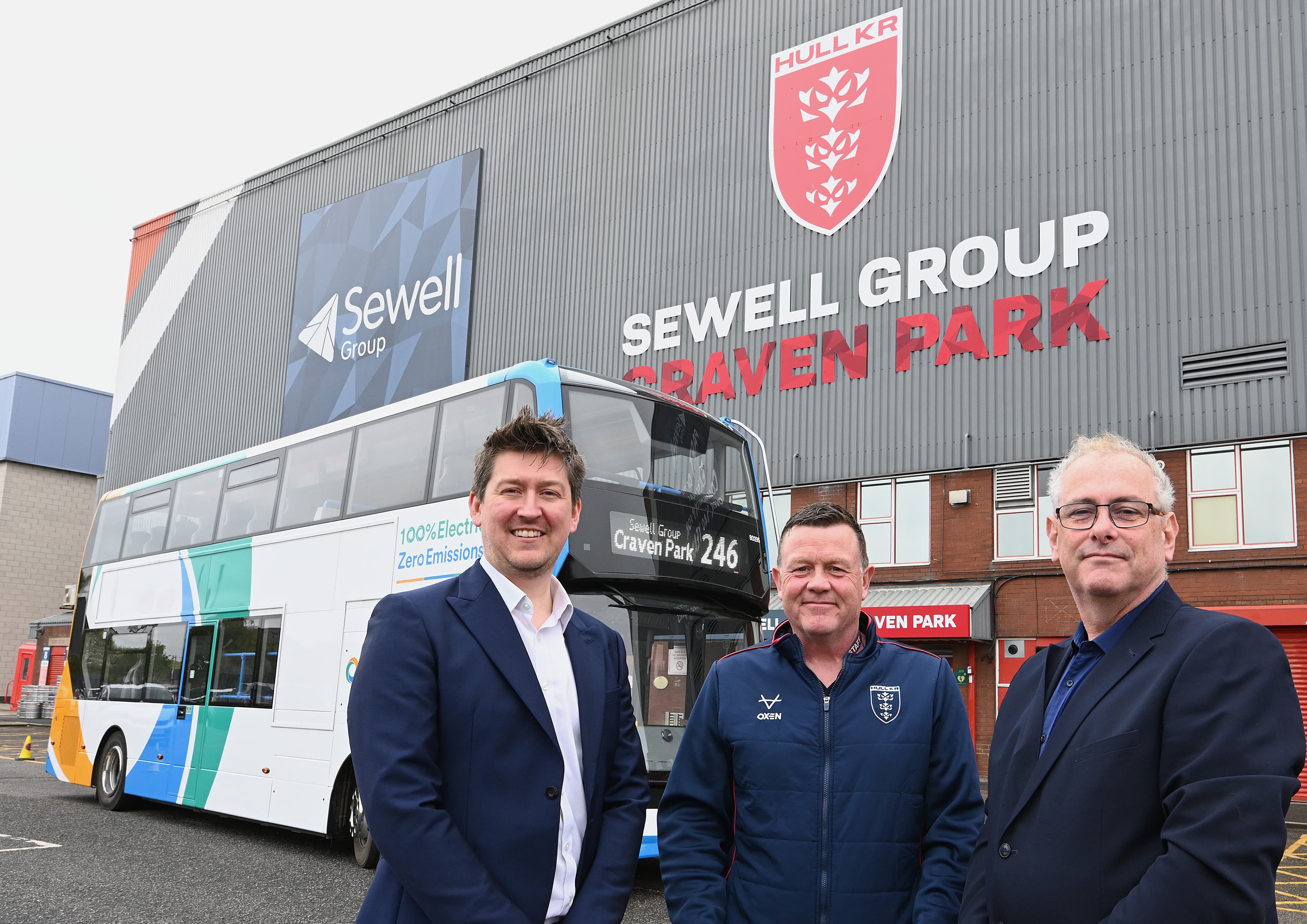 Hull KR Celebrates Grand Final Win with Launch of New Bus Route Service 246