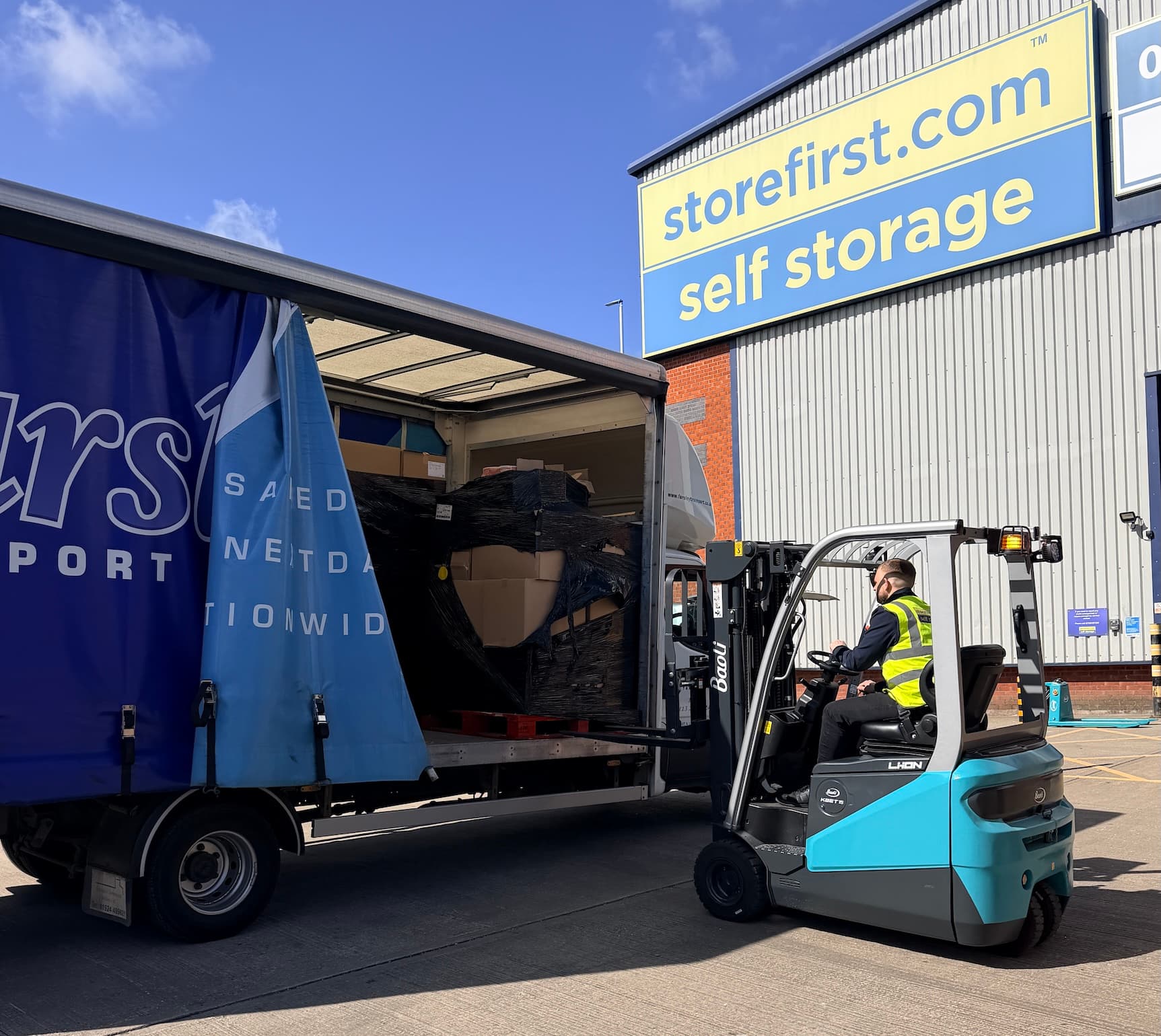 Store First Introduces Electric Forklift Fleet to Enhance Efficiency and Sustainability