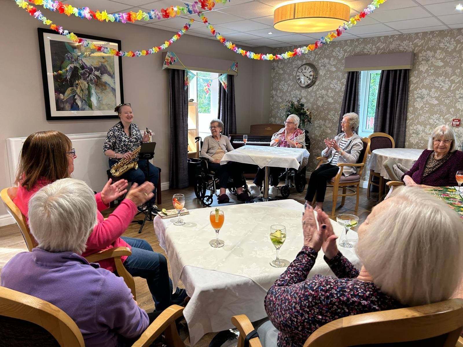Meadowbeck Care Home Celebrates World Cocktail Day with Residents on May 13