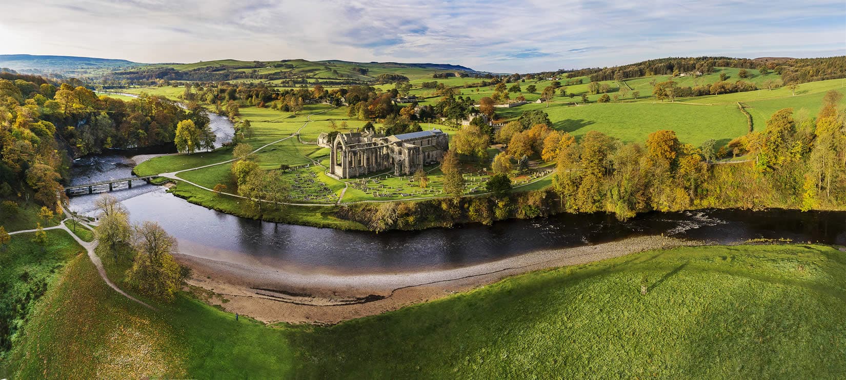 Bolton Abbey - Park in bolton abbey