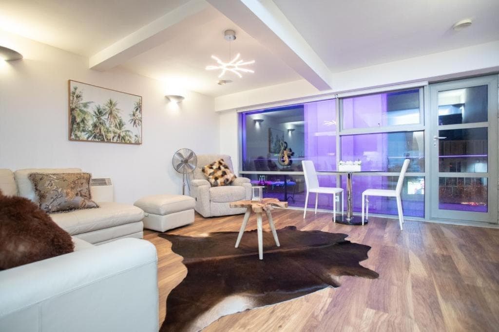 Accommodation at Live in Leeds Millenium Square Apartment in leeds
