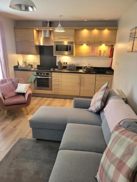 Accommodation at Blue Bay View - One Bed Apartment @ The Bay, Filey in reighton
