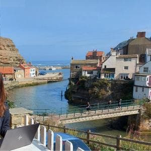 Sea Haven fisherman's cottage at Staithes