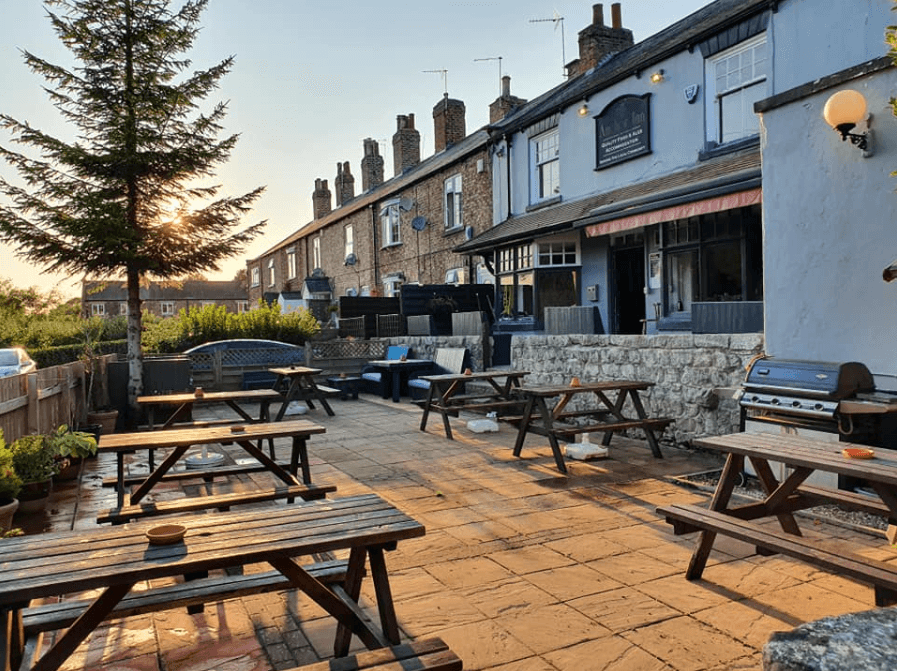 Dining at The Anchor Inn in boroughbridge