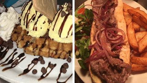 Food & drink at The Halfway House in bramley