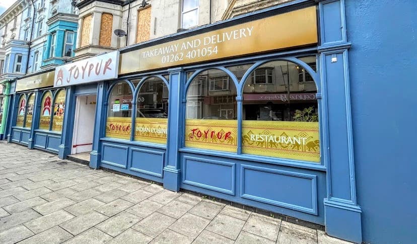 Dining at Joypur Restaurant in bridlington