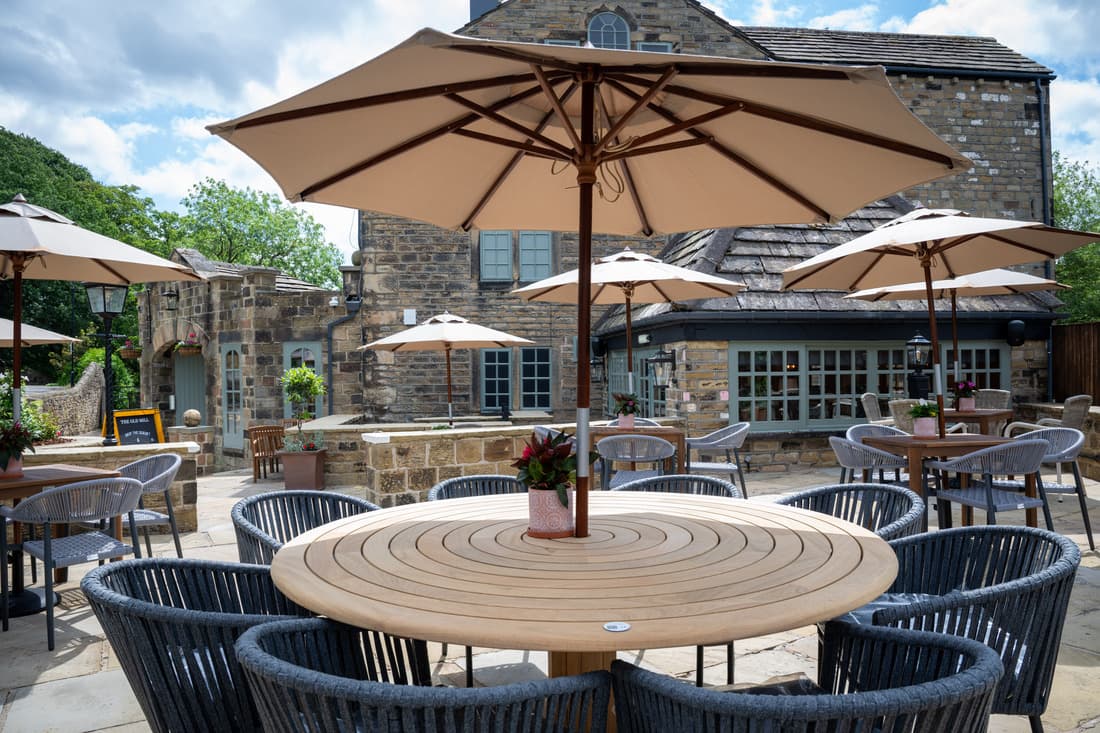 Dining at Old Mill in brighouse