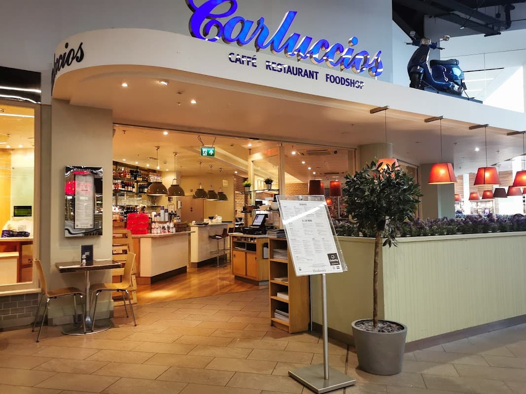 Dining at Carluccio's in carbrook