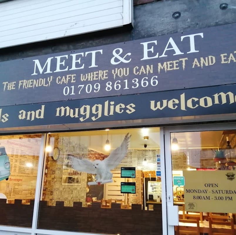 Dining at Meet and Eat (Nai's) in conisbrough