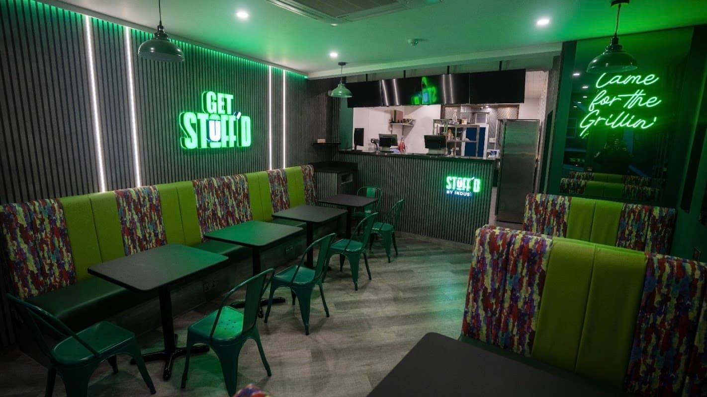 Dining at Stuff'd By Indus in conisbrough