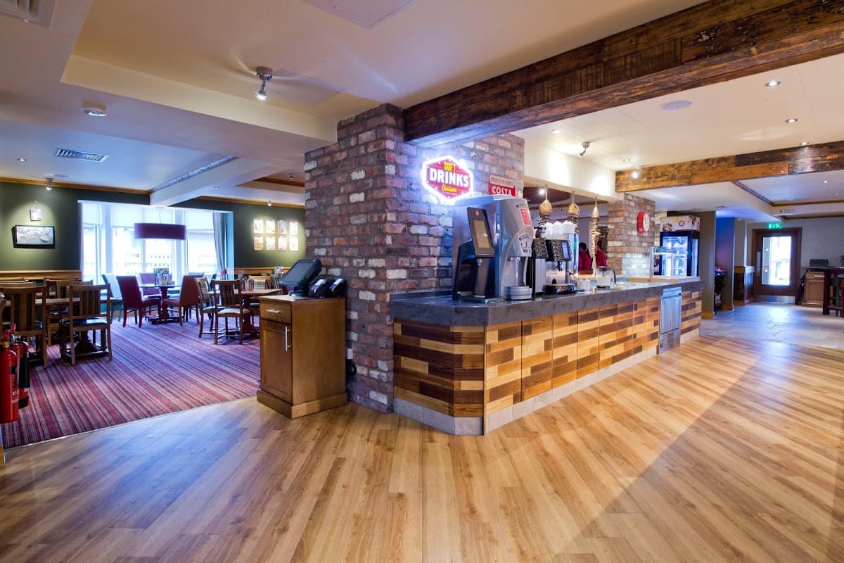 Dining at Aire & Calder Brewers Fayre in goole