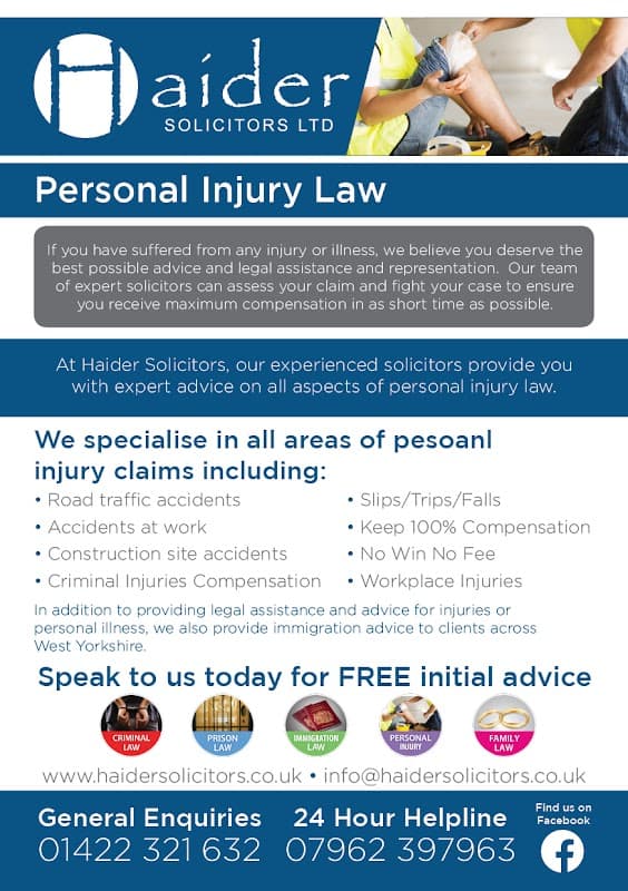 Haider Solicitors Ltd - Solicitors in halifax