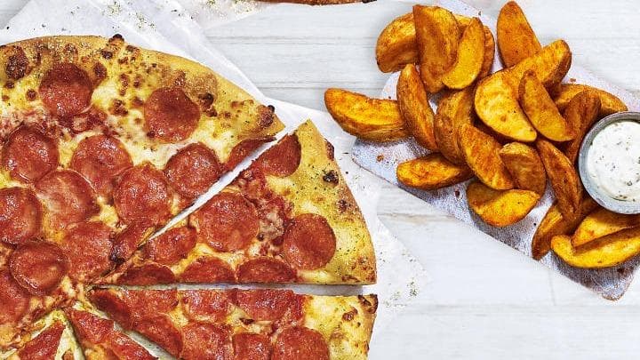 Dining at Pizza Hut in harrogate