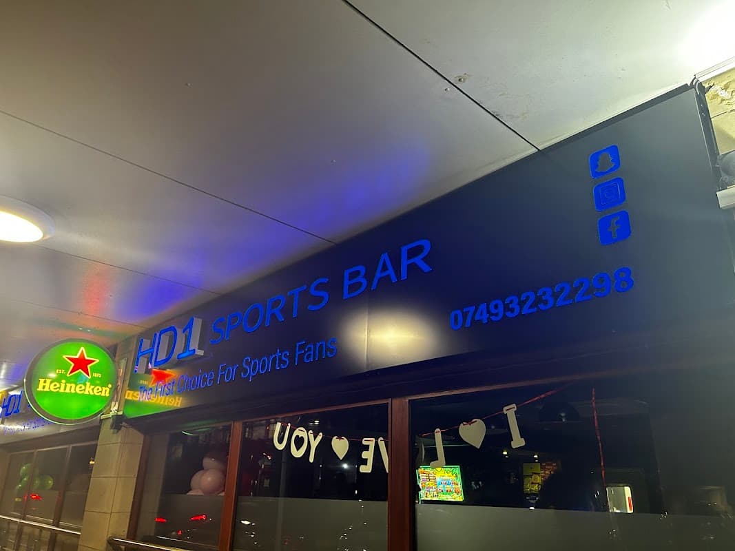 Food & drink at HD1 Sports Bar in huddersfield