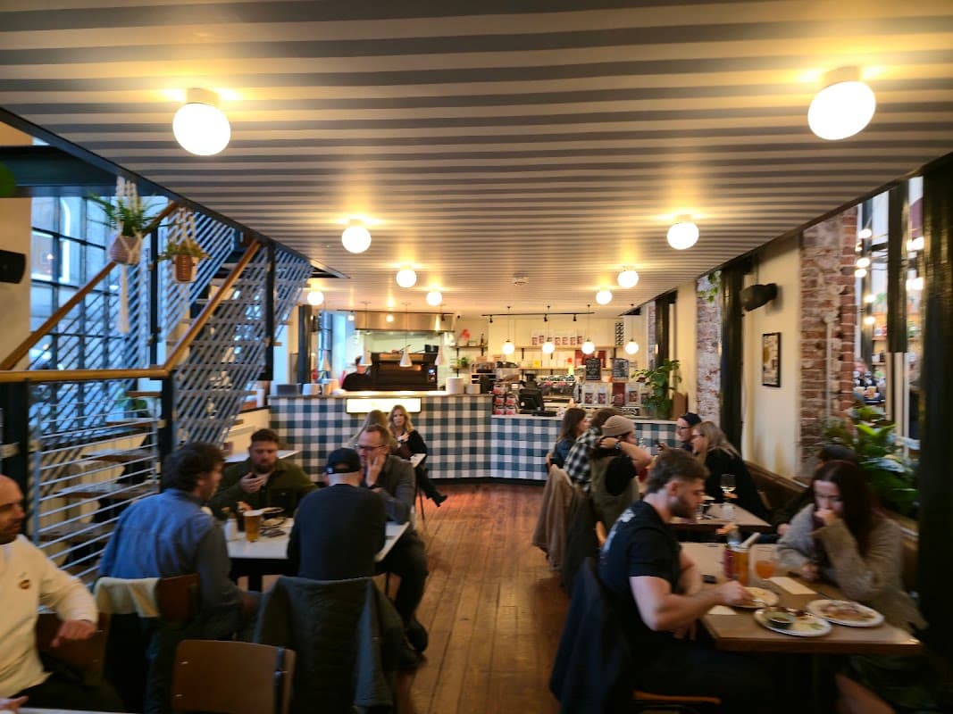Dining at Morty’s Focacceria in hunslet
