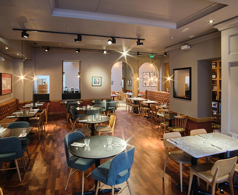 Dining at PizzaExpress in ilkley