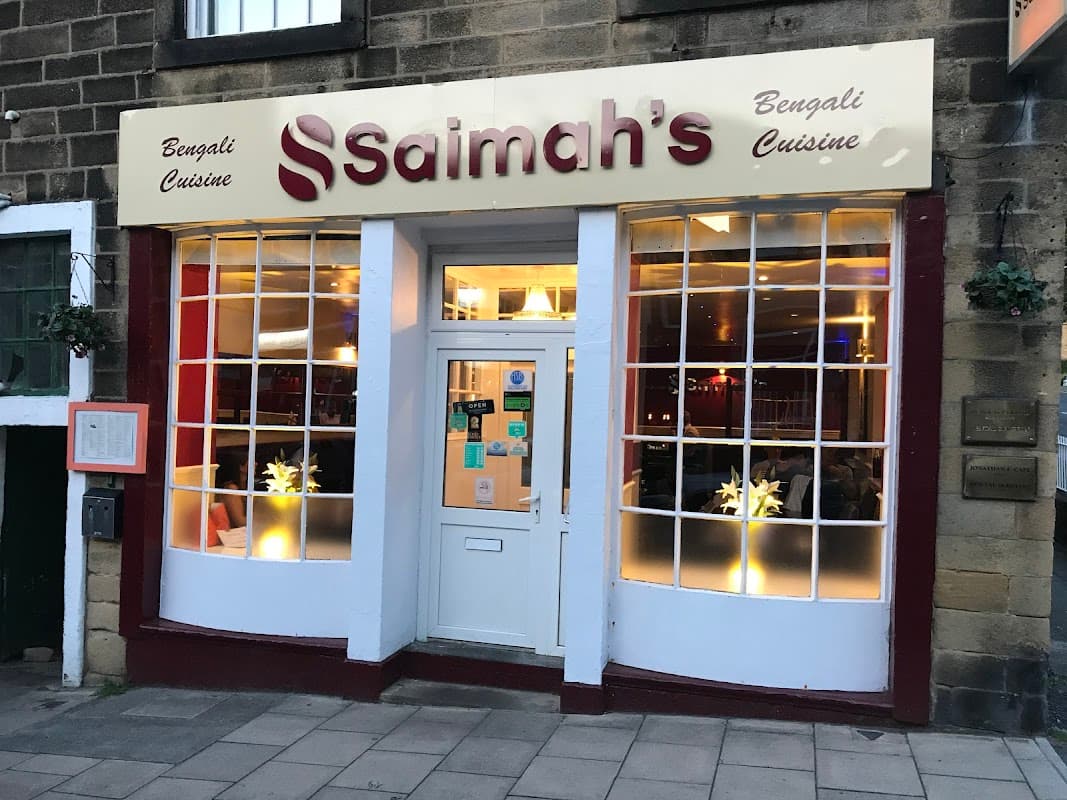 Dining at Saimah's Restaurant in ilkley