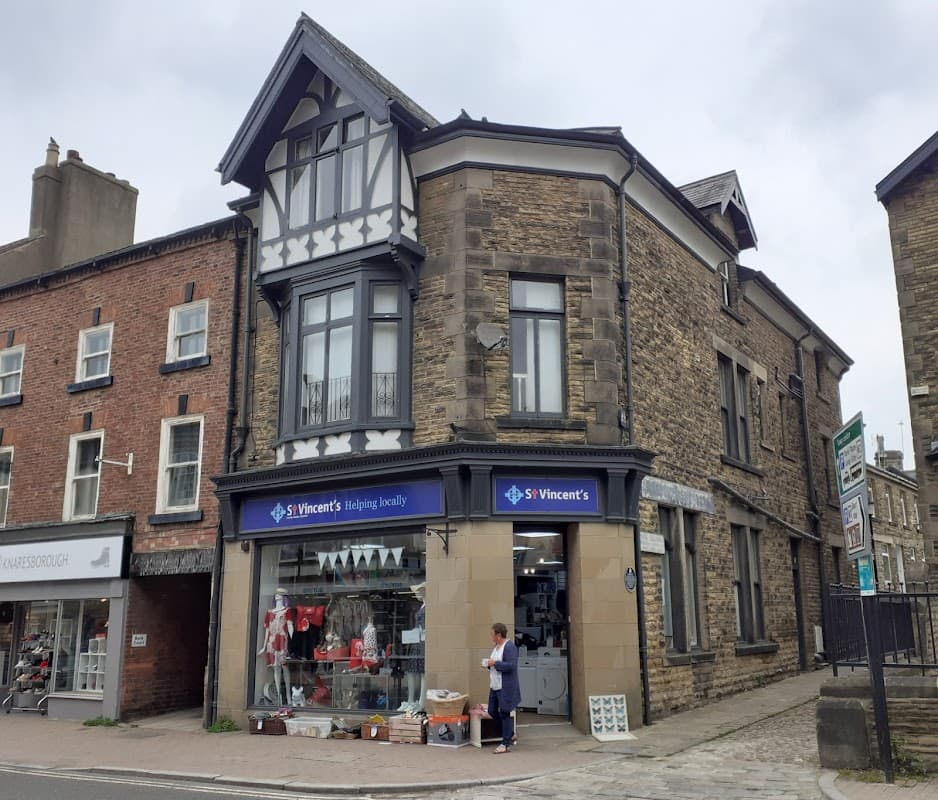 St Vincent's - Charity Shops in knaresborough