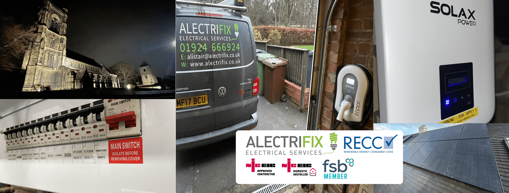 Alectrifix Electrical & Solar - Electricians in mirfield
