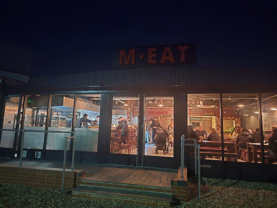 Dining at MEAT SMOKEHOUSE in nether edge