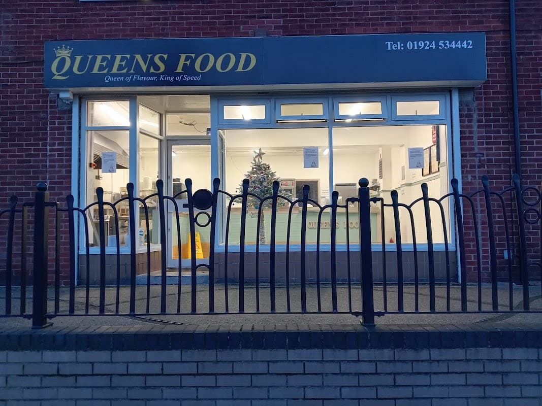 Dining at Queens Food in normanton