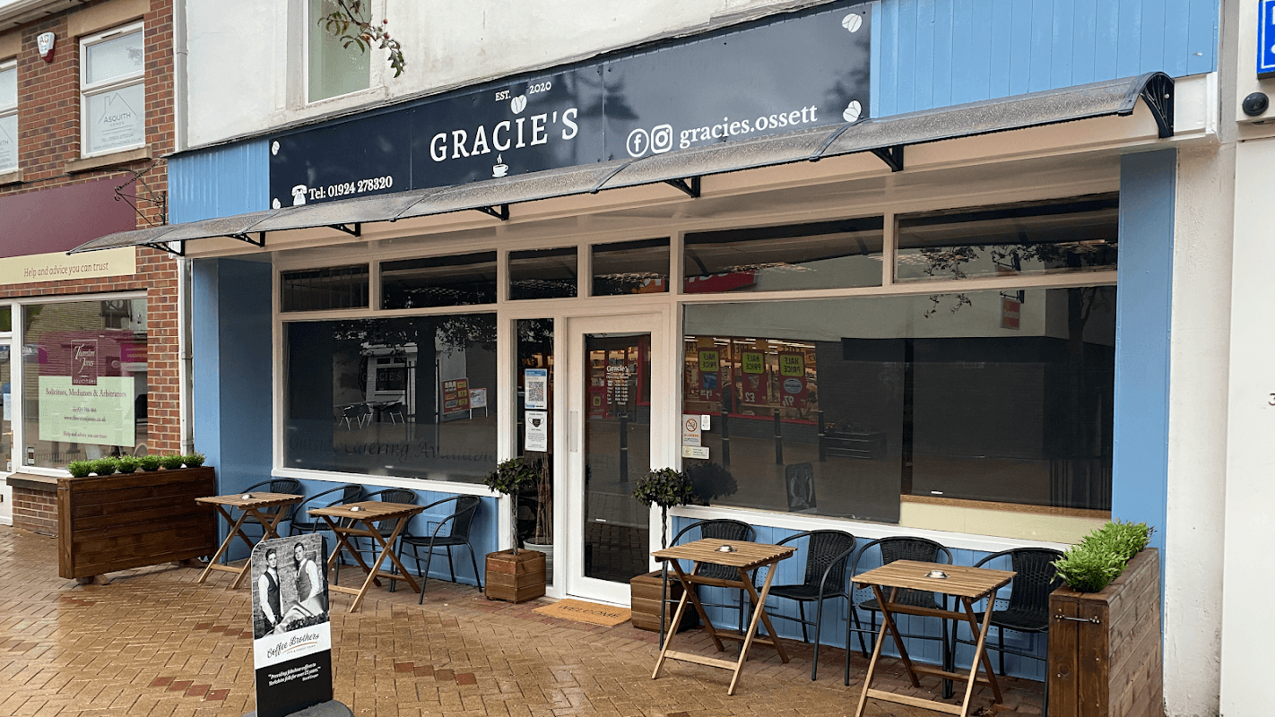 Dining at Gracieβs in ossett