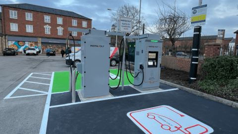 InstaVolt Charging Station - EV Charging in ossett