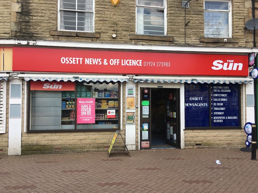 Ossett News & Off license - Corner Shops in ossett
