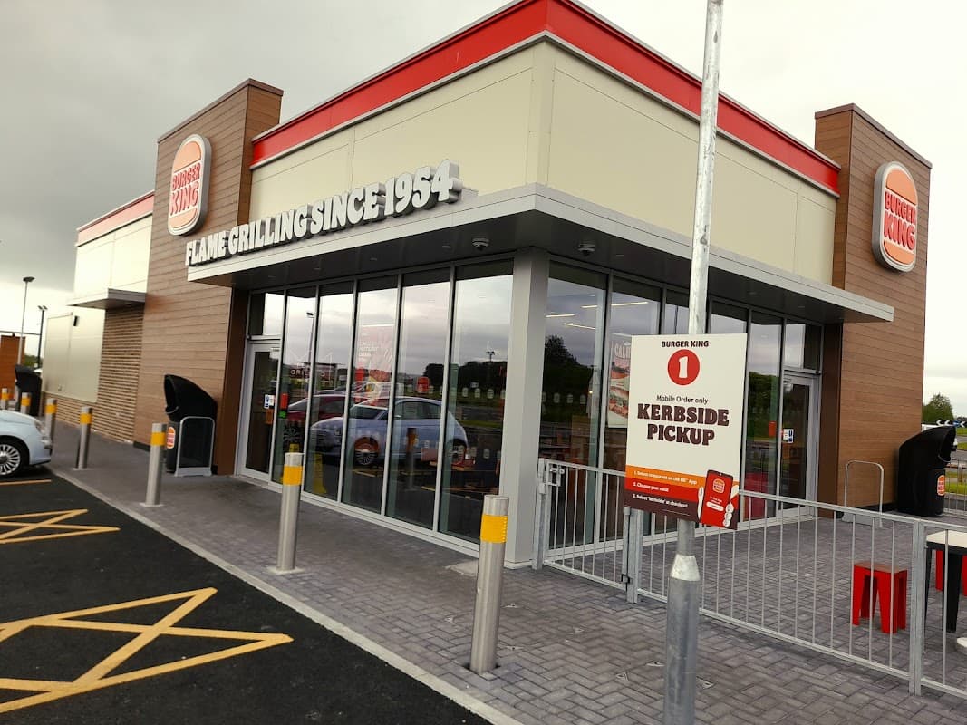 Dining at Burger King in pocklington