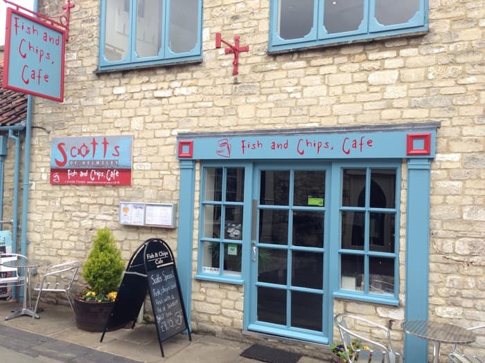 Dining at Scotts of Helmsley in helmsley