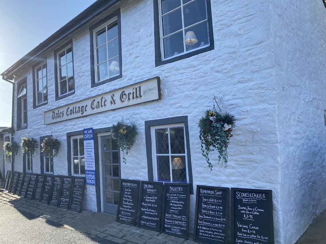 Dining at Dales Cottage Cafe & Grill in skipton