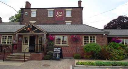 Pub The Owl Hotel in hambleton selby