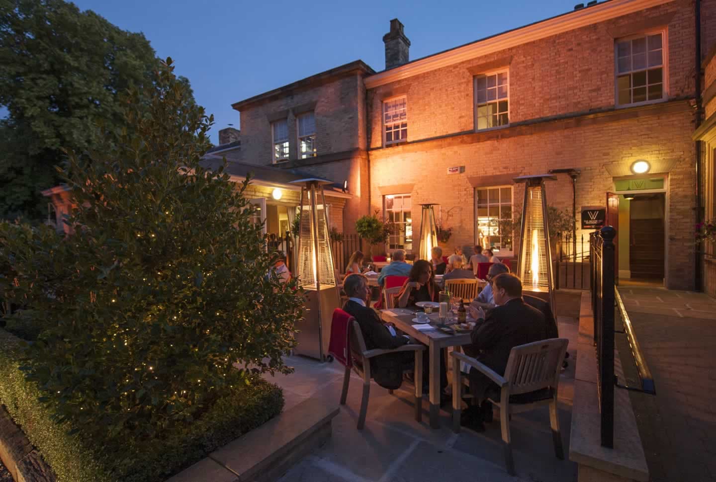 Dining at The Westwood Restaurant in beverley