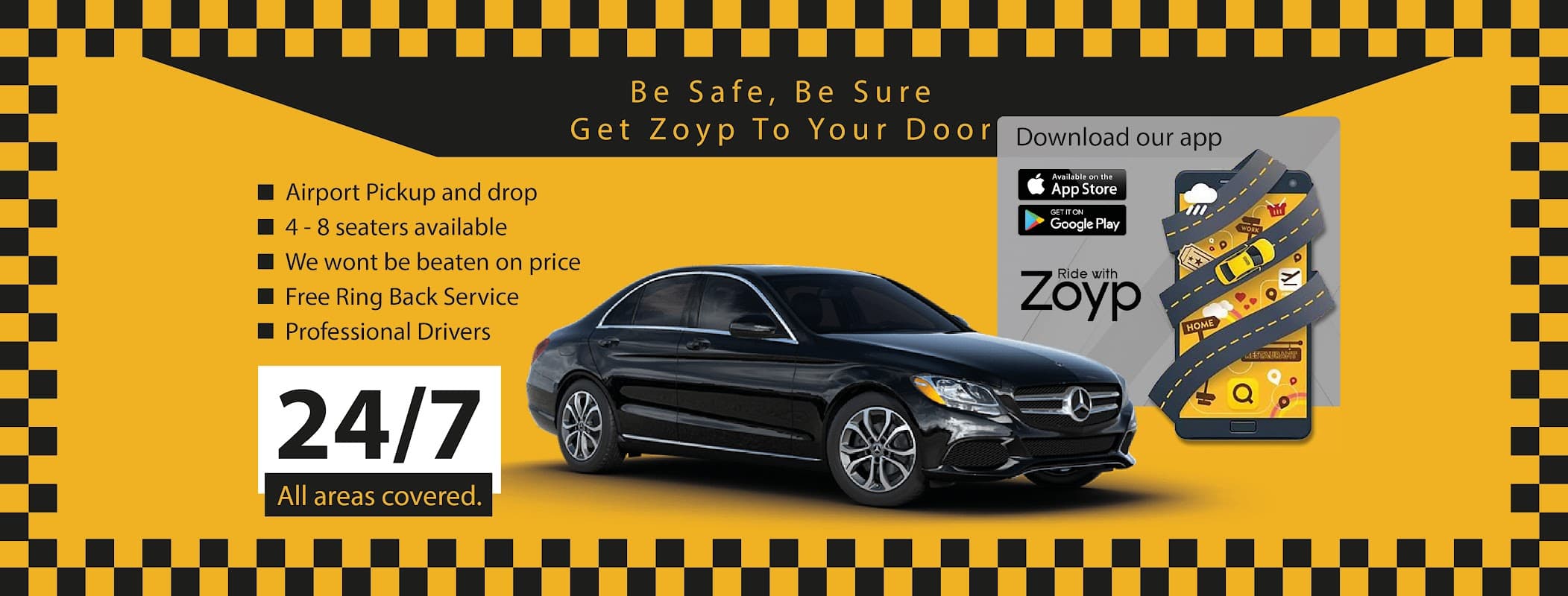 Zoyp Wakefield Taxi - Taxi Ranks in wakefield