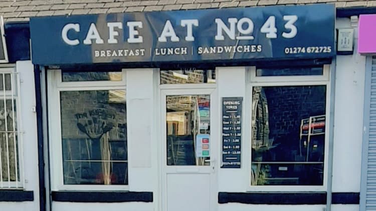 Cafe Cafe at No43 in wibsey