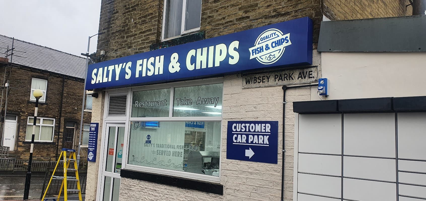 Salty's Fish & Chips - Takeaway in wibsey