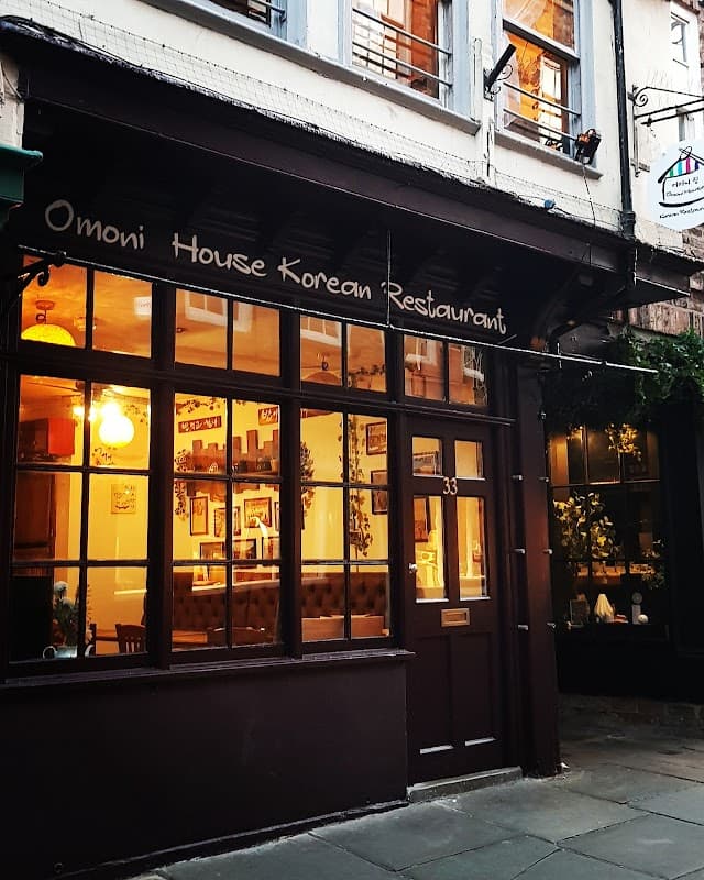 Dining at Omoni house in york