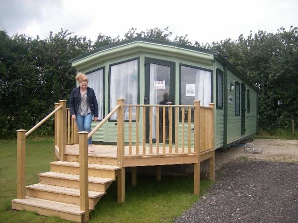 Accommodation at York Meadows Caravan Park in hutton village