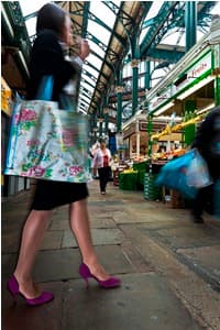 Visiting Kirkgate Market In Leeds