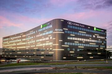 Accommodation at Crowne Plaza London Heathrow T4 by IHG in london heathrow airport