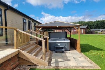 Accommodation at Luxury 2-bed Lodge in Routh Hottub & Pet Friendly in routh
