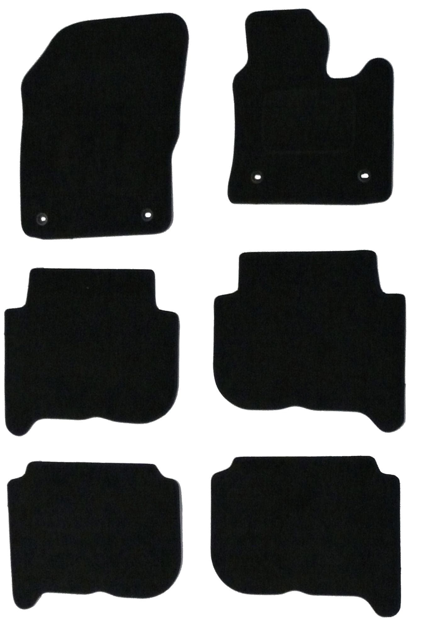 VW Touran - Premium Mats 4 Clips