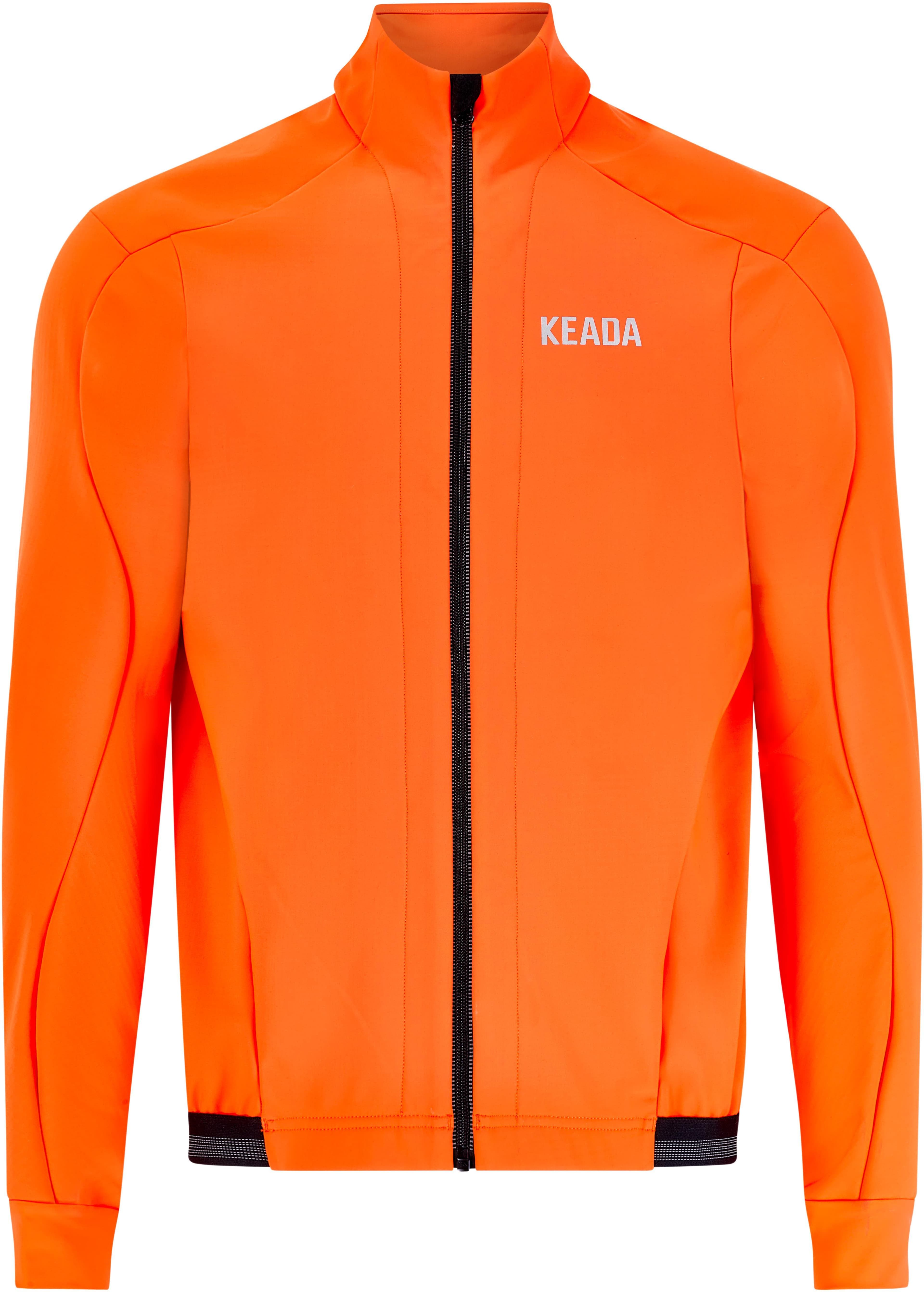 Keada Sports Men's Storm Jacket, Orange - XL