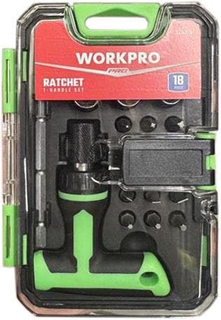 Workpro Ratchet Screwdriver Set