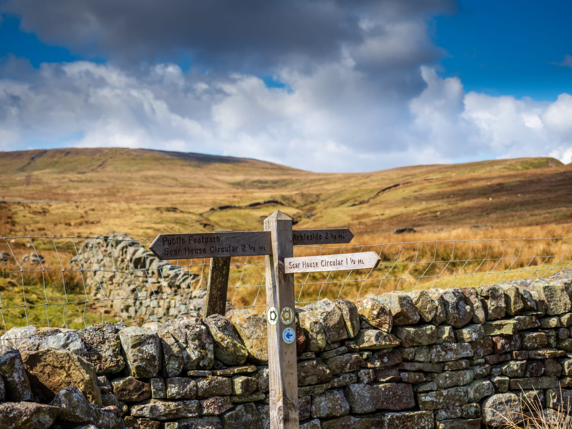 Yorkshire Dales Scar house Circular