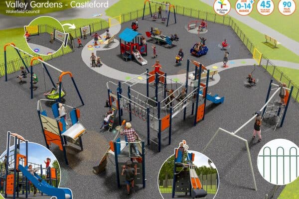 New Play Area Coming To Valley Gardens Castleford: What To Expect