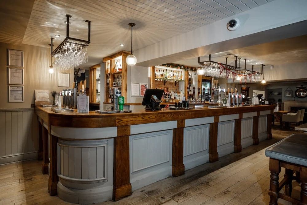 Dining at Halfway House in baildon