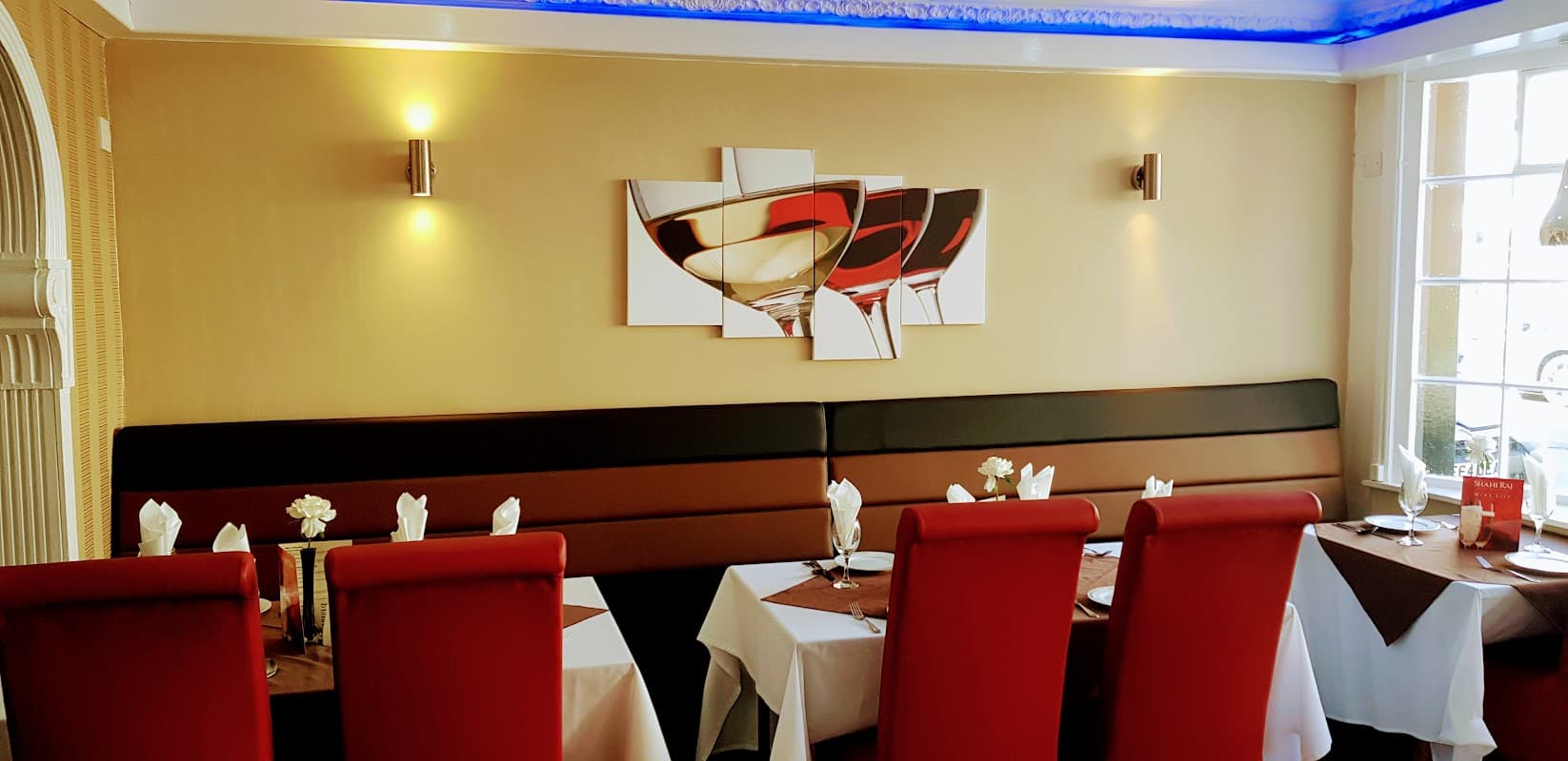 Dining at Shahi Raj Indian Restaurant in boroughbridge