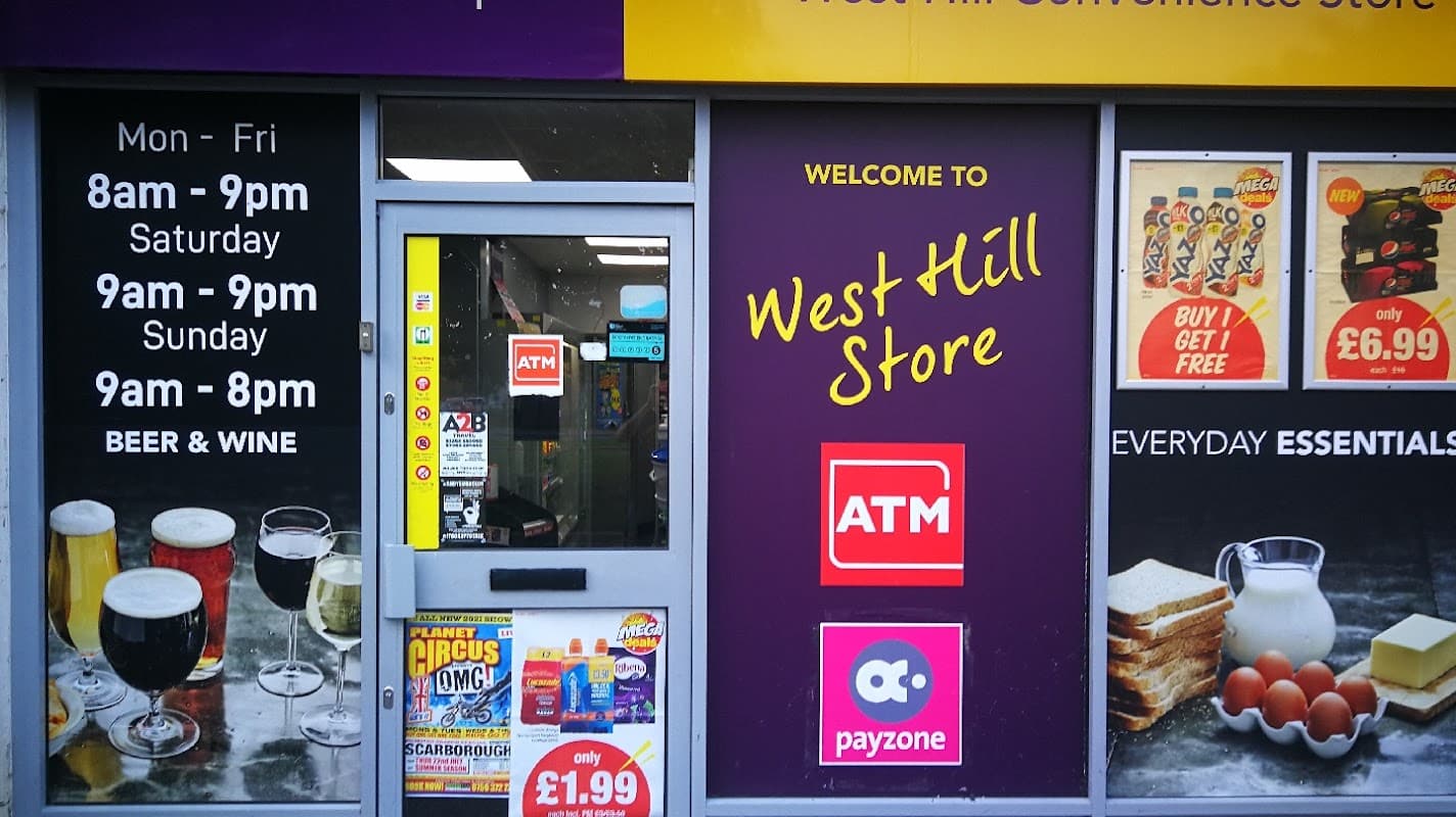 West Hill Convenience Store - Corner Shops in bridlington